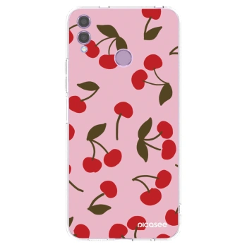 Picasee Honor 8X Hülle - Transparentes Silikon - Cherry