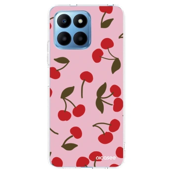 Picasee Honor 70 Lite Hülle - Transparentes Silikon - Cherry