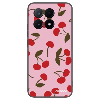 Picasee Xiaomi Poco X6 Pro Hülle - Schwarzes Silikon - Cherry