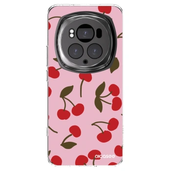 Picasee Honor Magic6 Pro Hülle - Transparentes Silikon - Cherry