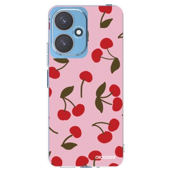Picasee Xiaomi Redmi 13C 5G Hülle - Transparentes Silikon - Cherry