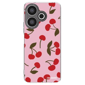 Picasee Xiaomi Redmi 13 4G Hülle - Transparentes Silikon - Cherry
