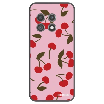 Picasee OnePlus 11 5G Hülle - Schwarzes Silikon - Cherry
