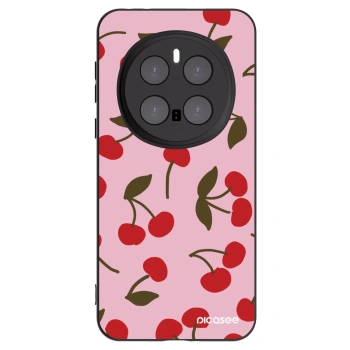 Picasee Honor Magic7 Pro 5G Hülle - Schwarzes Silikon - Cherry