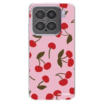 Picasee Xiaomi 15 Hülle - Transparentes Silikon - Cherry