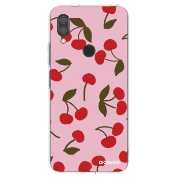 Picasee Xiaomi Redmi 7 Hülle - Transparentes Silikon - Cherry