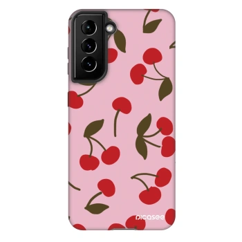 Hülle für Samsung Galaxy S21 5G G991B - Cherry