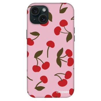 Hülle für Apple iPhone 15 Plus - Cherry