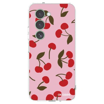 Picasee Xiaomi Redmi 15 5G Hülle - Transparentes Silikon - Cherry