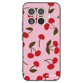 Picasee Xiaomi 15T Pro Hülle - Schwarzes Silikon - Cherry