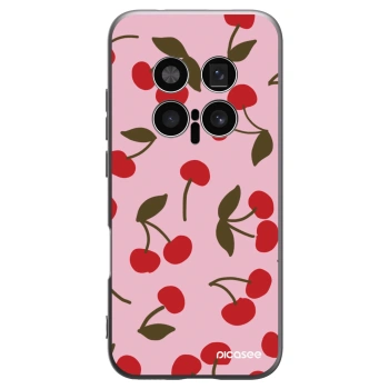 Picasee Honor Magic8 Pro 5G Hülle - Schwarzes Silikon - Cherry