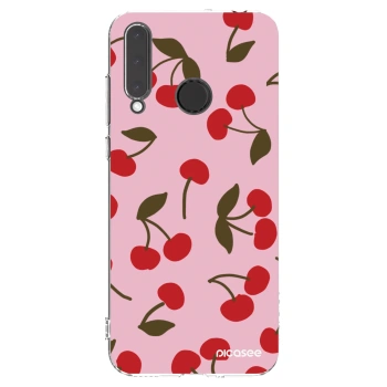 Picasee Honor 20 Lite Hülle - Transparentes Silikon - Cherry