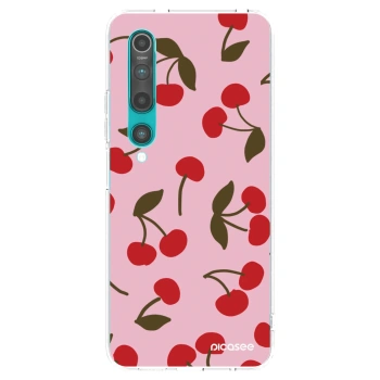 Picasee Xiaomi Mi 10 Hülle - Transparentes Silikon - Cherry