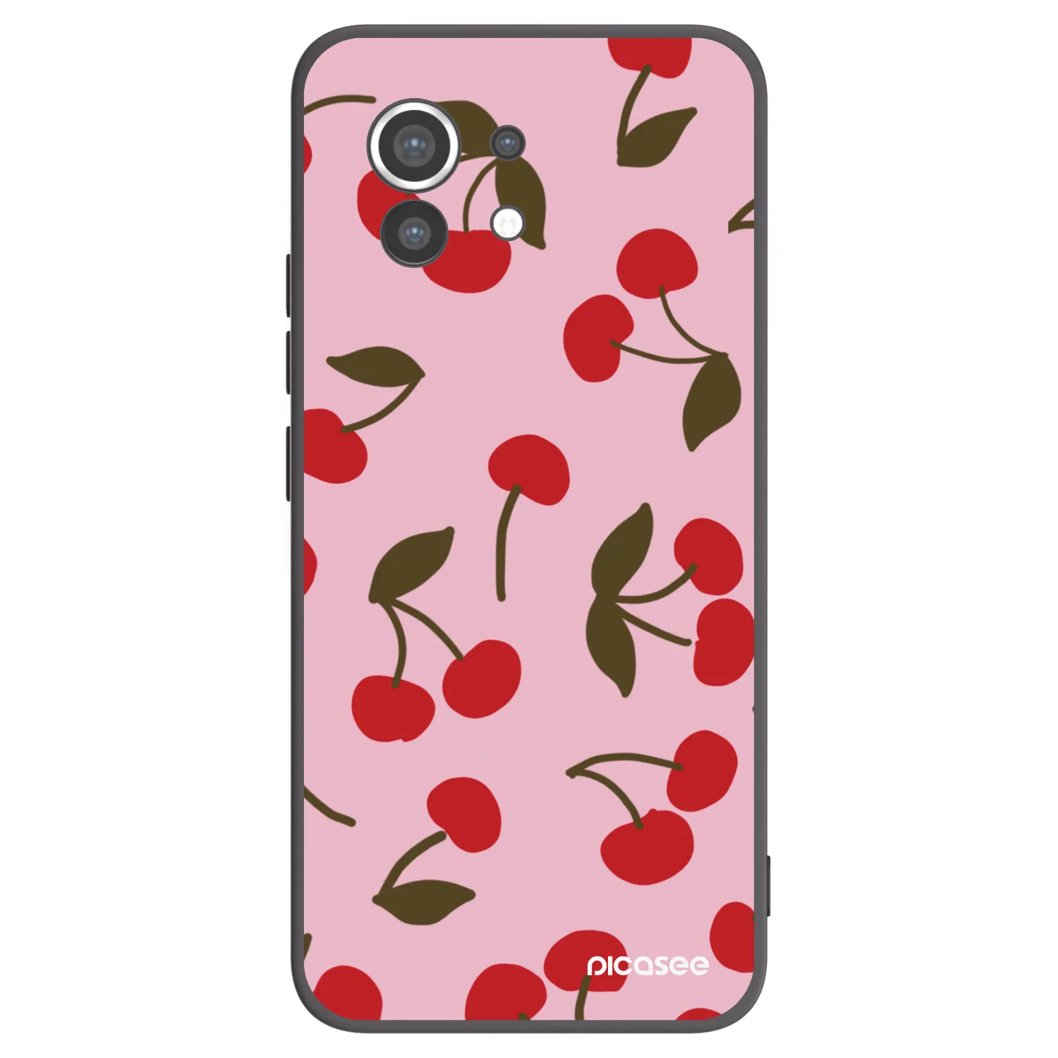Picasee Xiaomi Mi 11 Hülle - Schwarzes Silikon - Cherry