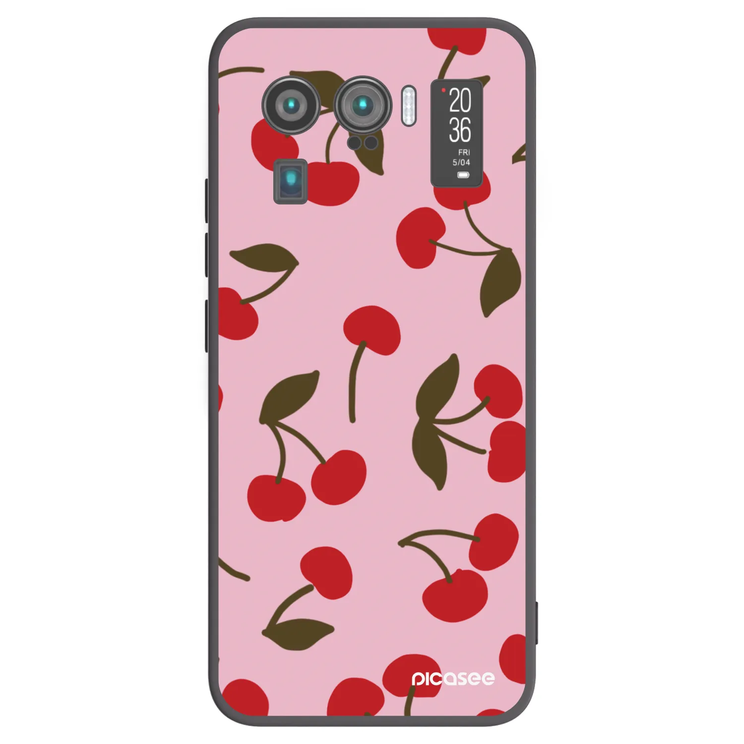 Picasee Xiaomi Mi 11 Ultra Hülle - Schwarzes Silikon - Cherry