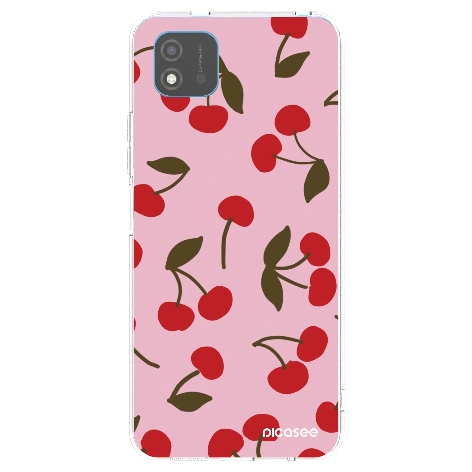 Picasee Realme C11 (2021) Hülle - Transparentes Silikon - Cherry