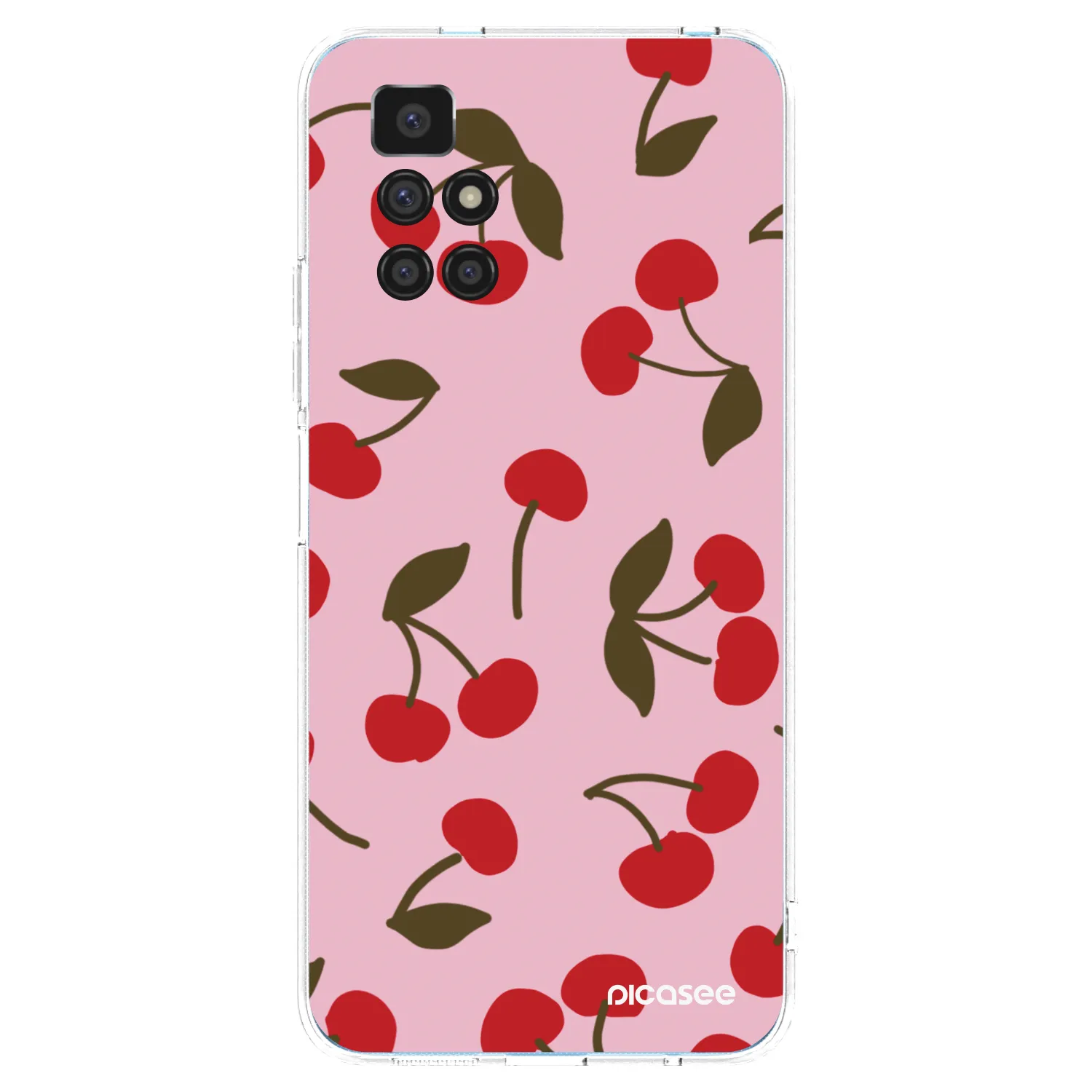 Picasee Xiaomi Redmi 10 (2022) Hülle - Transparentes Silikon - Cherry