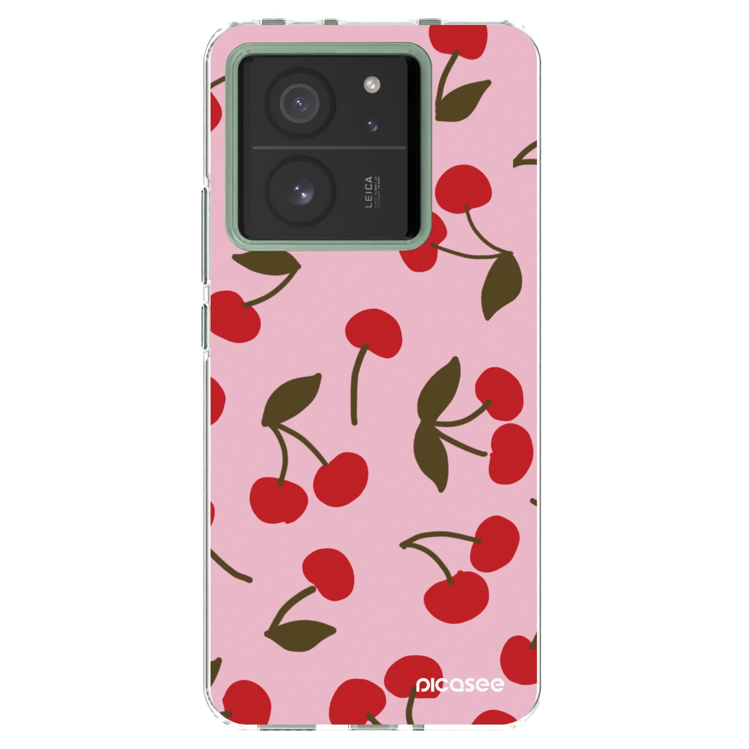 Picasee Xiaomi 13T Pro Hülle - Transparentes Silikon - Cherry
