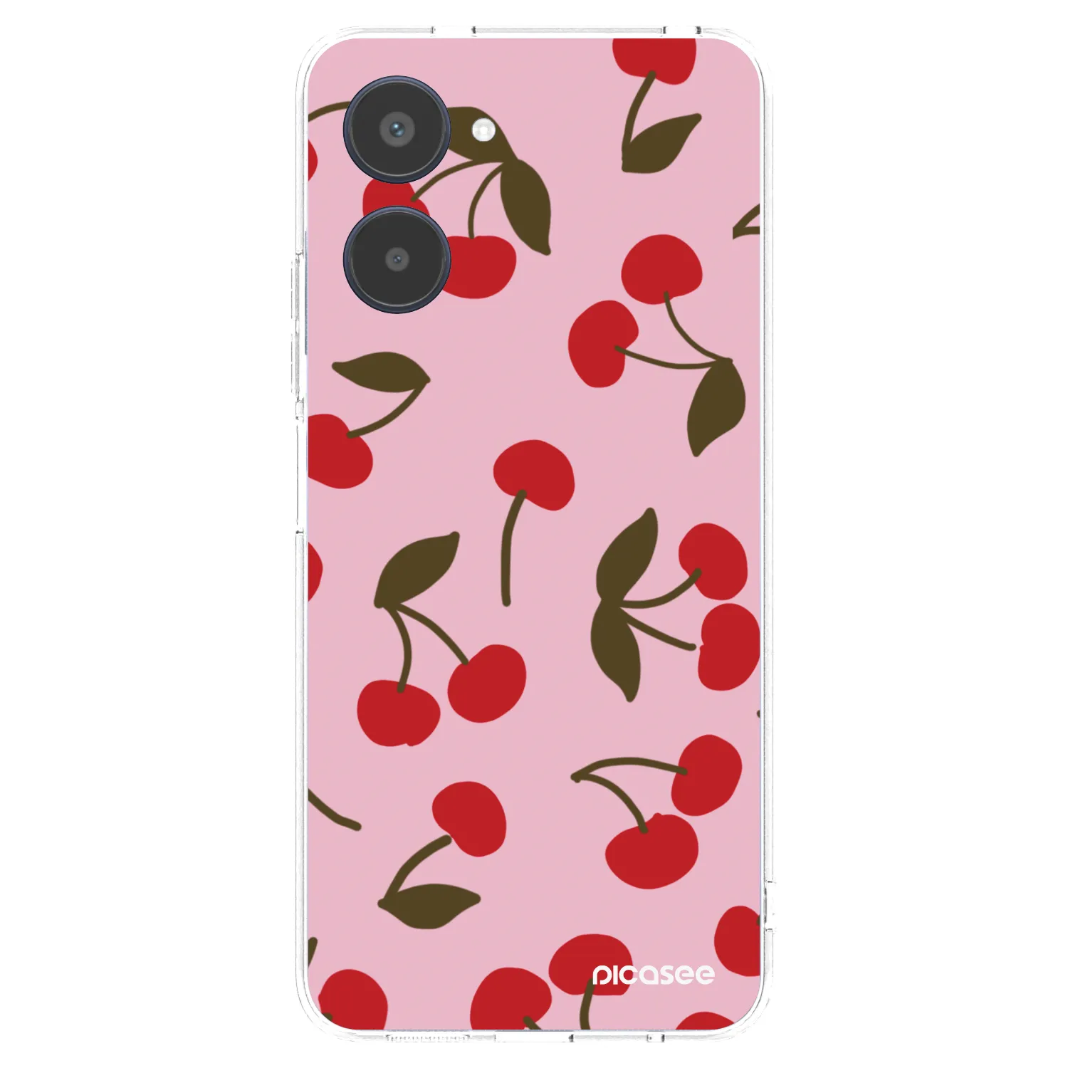 Picasee Realme 10 4G Hülle - Transparentes Silikon - Cherry