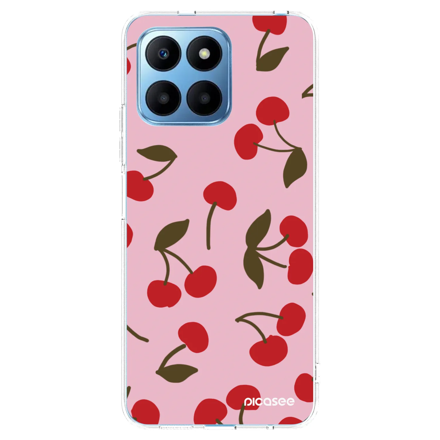 Picasee Honor 70 Lite Hülle - Transparentes Silikon - Cherry