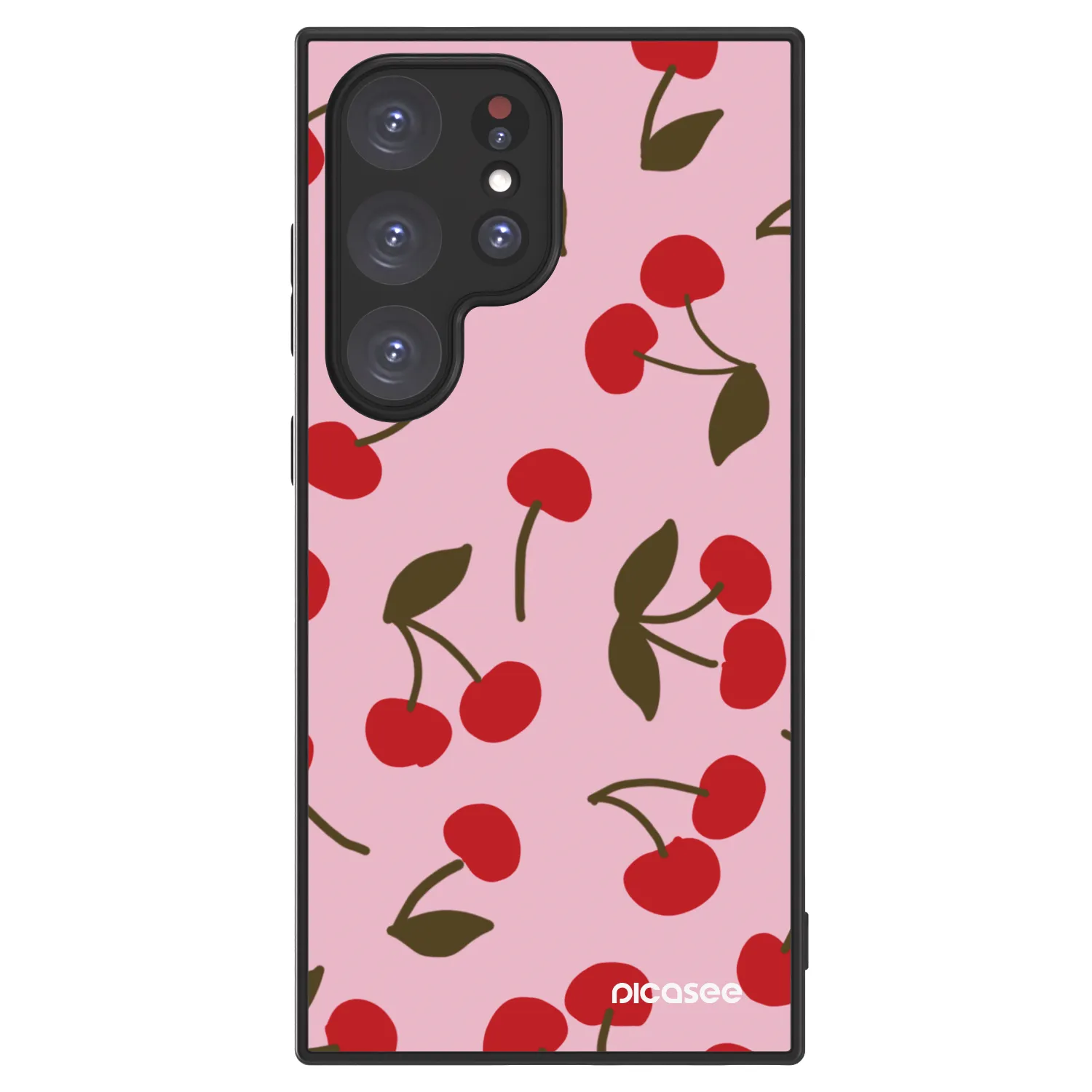 Picasee ULTIMATE CASE PowerShare für Samsung Galaxy S24 Ultra S928B 5G - Cherry