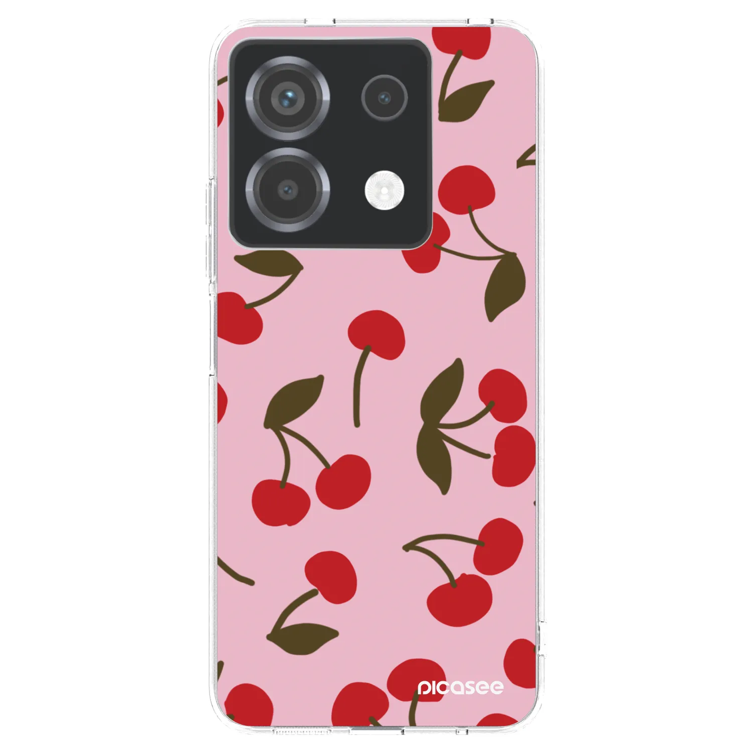 Picasee Xiaomi Poco X6 Hülle - Transparentes Silikon - Cherry
