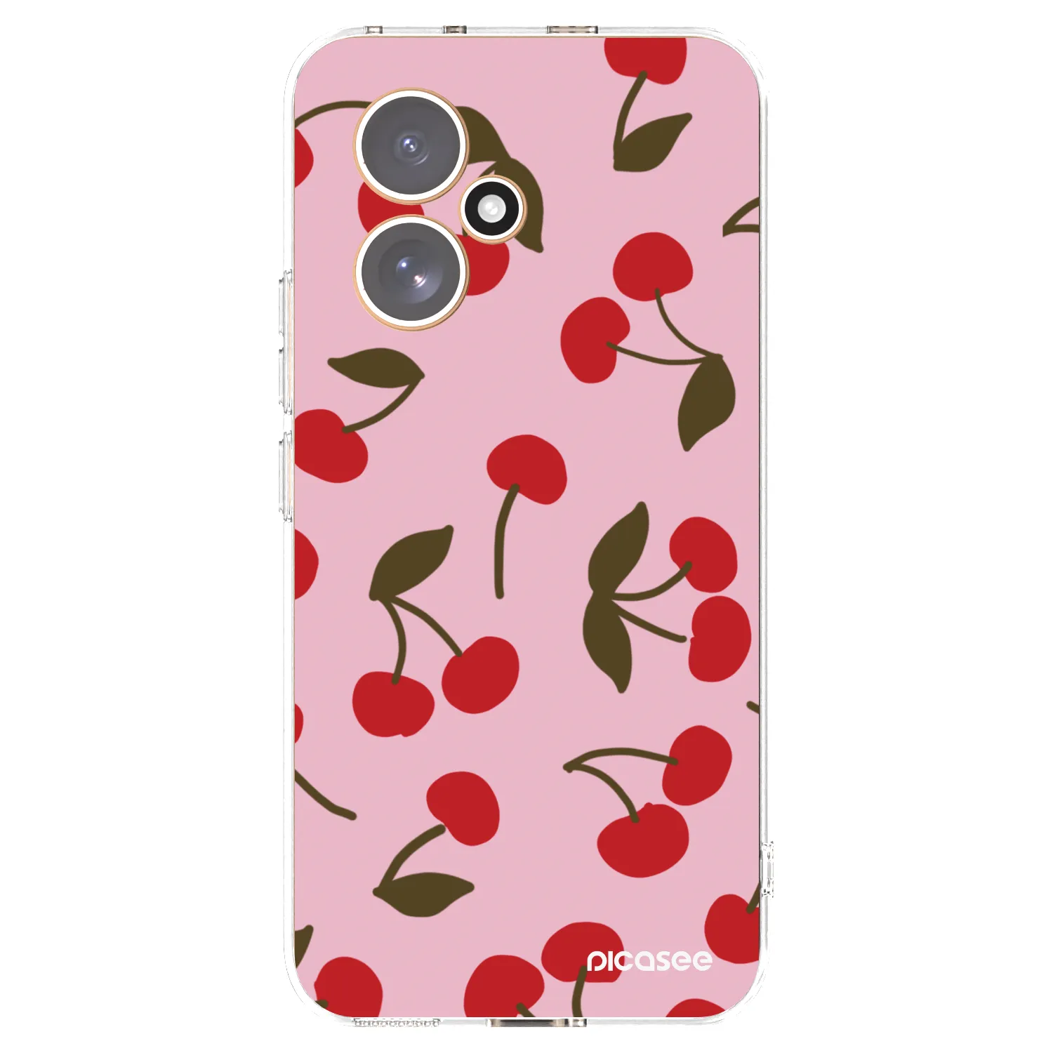 Picasee Honor 400 5G Hülle - Transparentes Silikon - Cherry