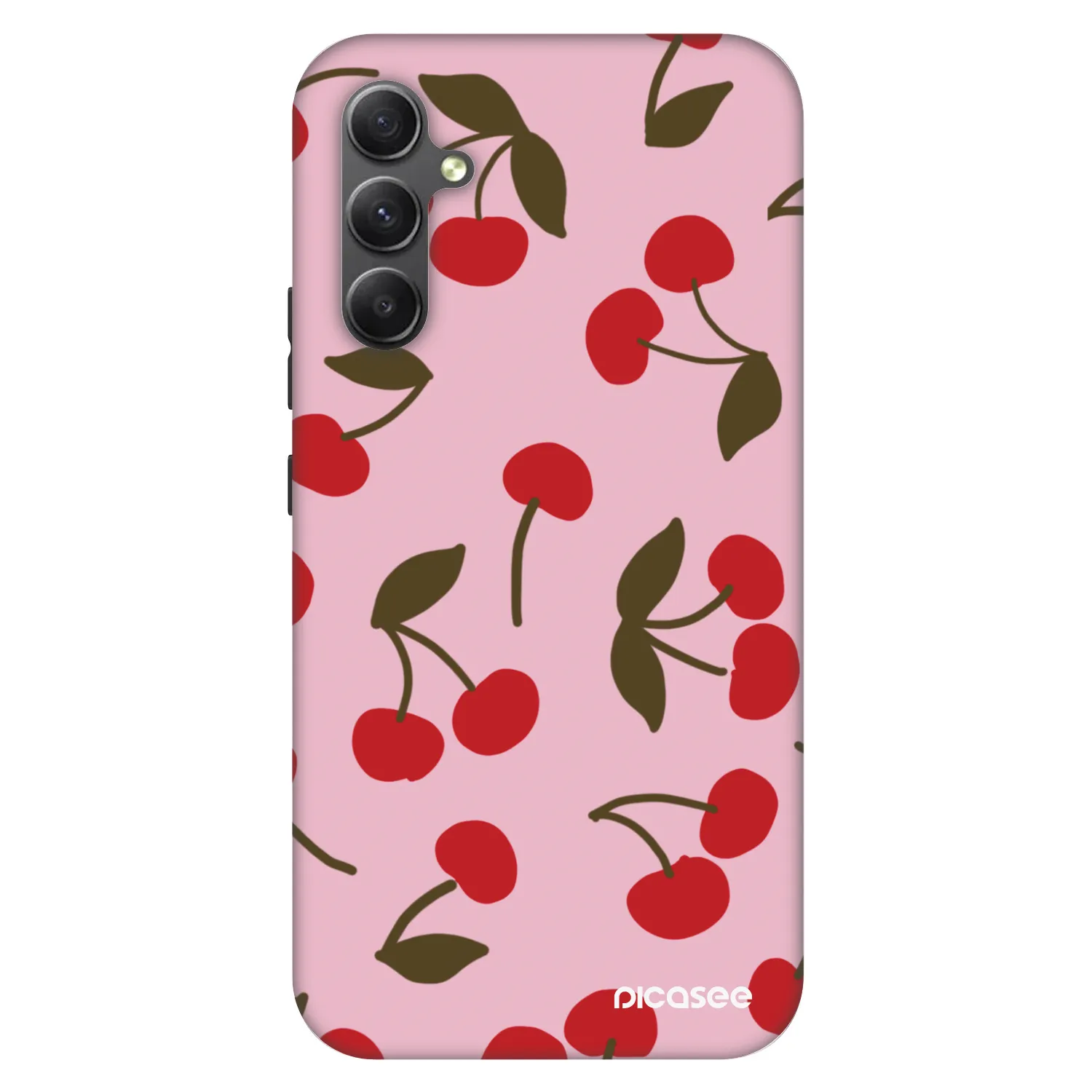 Picasee Fashion Case für Samsung Galaxy A34 5G A346B - Cherry