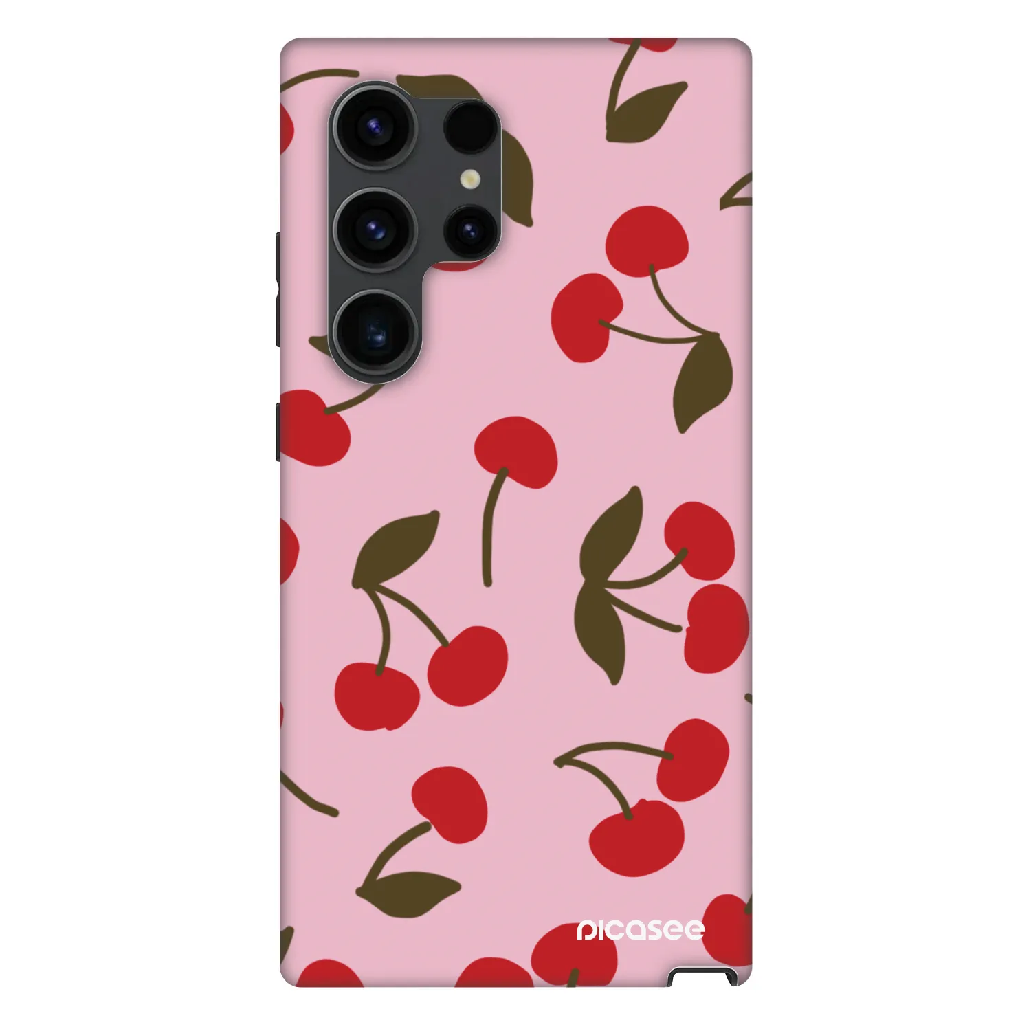 Picasee Fashion Case PowerShare pro Samsung Galaxy S24 Ultra S928B 5G - Cherry