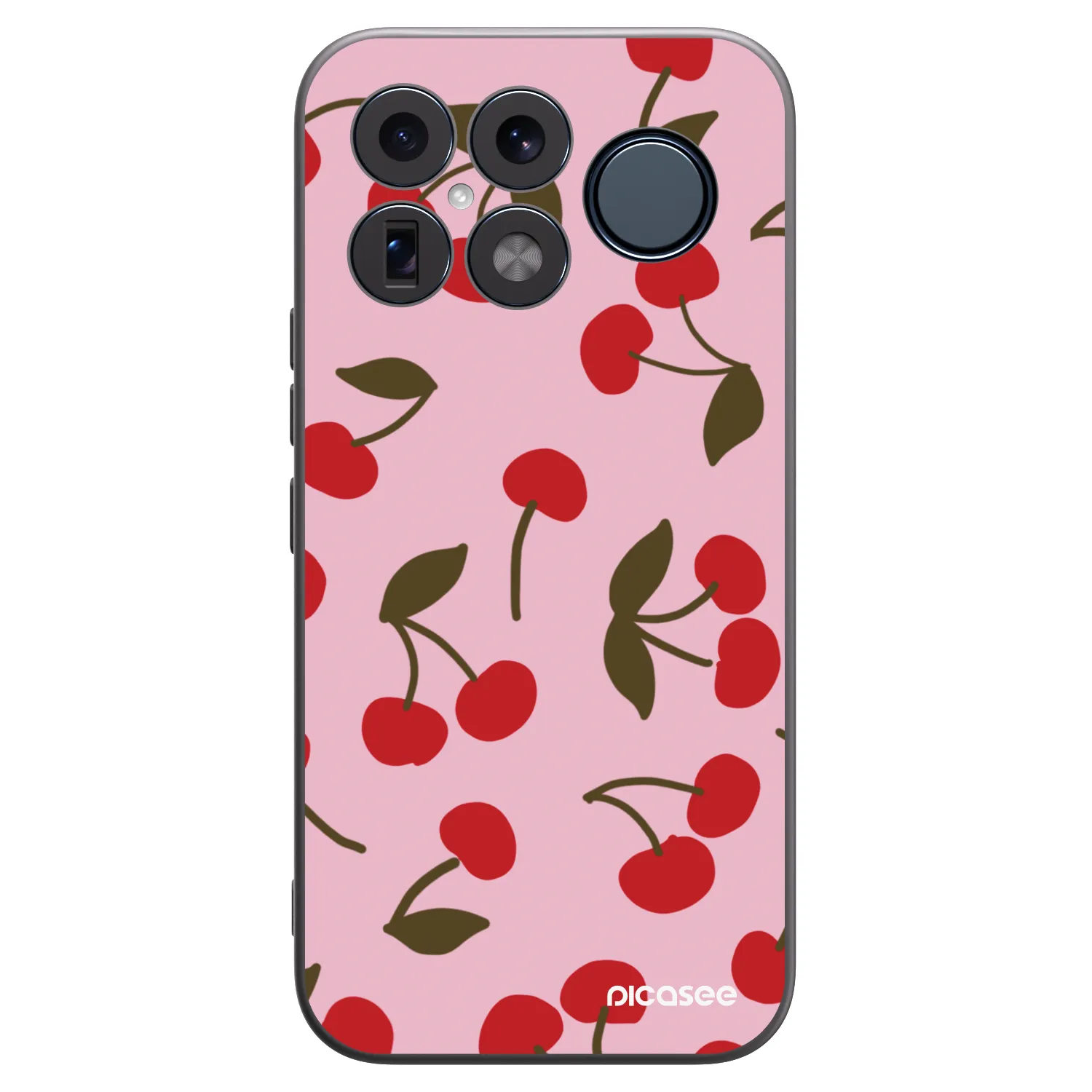 Picasee Xiaomi Poco F8 Ultra Hülle - Schwarzes Silikon - Cherry
