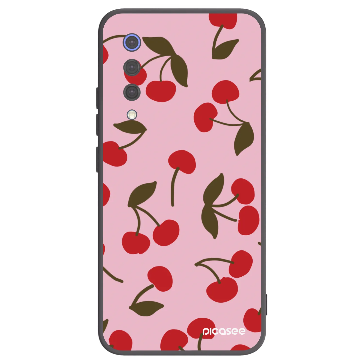 Picasee Xiaomi Mi 9 SE Hülle - Schwarzes Silikon - Cherry