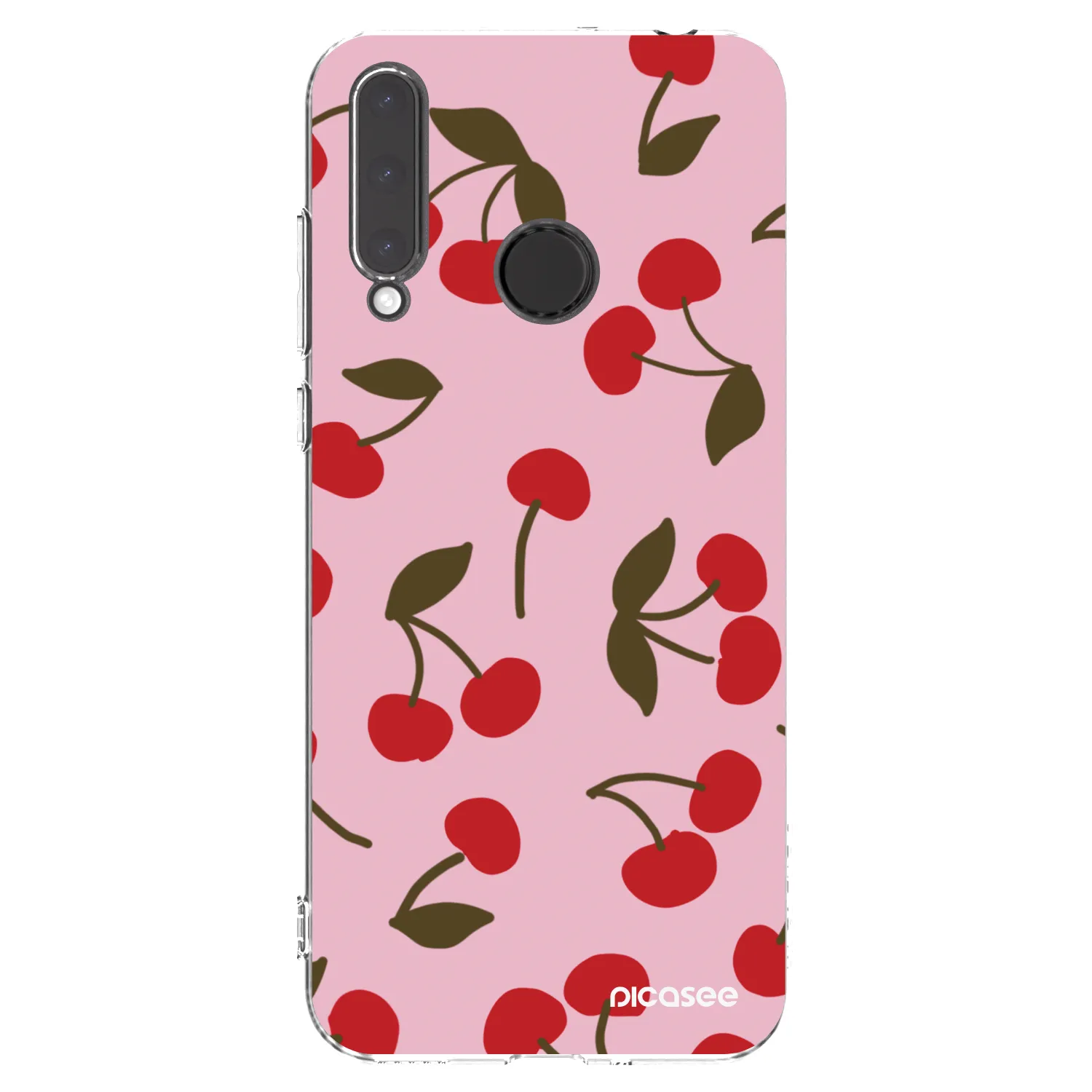 Picasee Honor 20 Lite Hülle - Transparentes Silikon - Cherry
