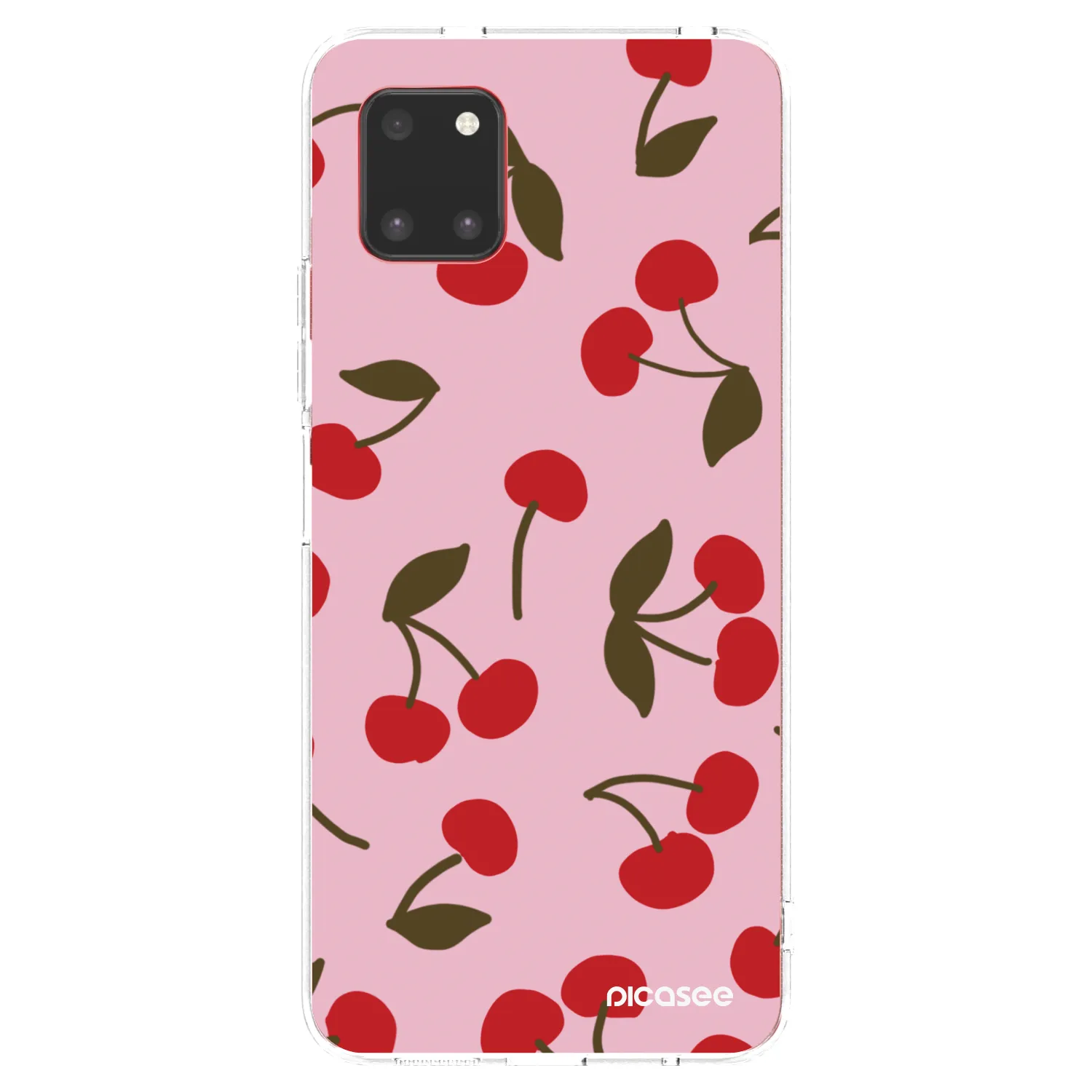 Picasee Samsung Galaxy Note 10 Lite N770F Hülle - Transparentes Silikon - Cherry