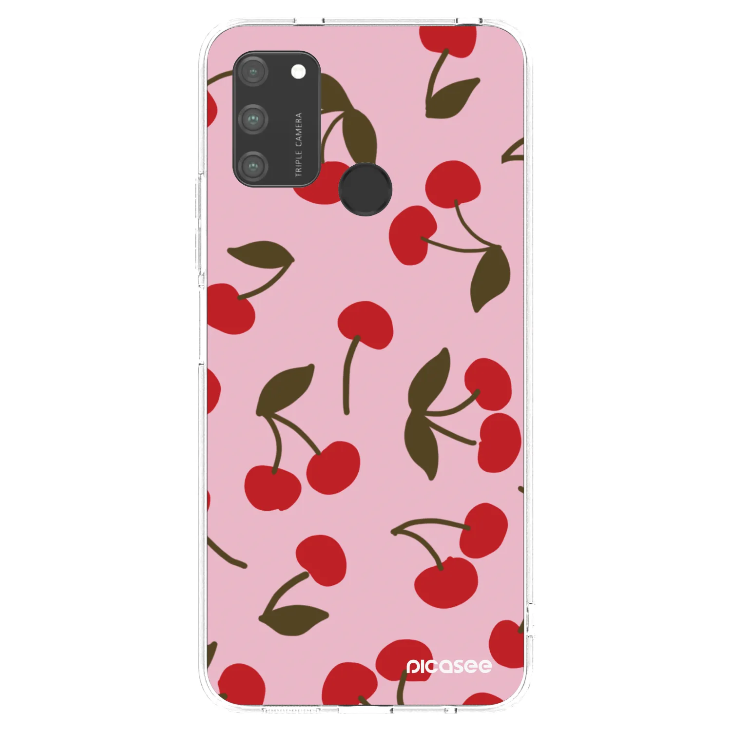 Picasee Honor 9A Hülle - Transparentes Silikon - Cherry