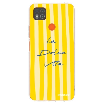 Picasee Xiaomi Redmi 9C Hülle - Transparentes Silikon - Ladolcevita