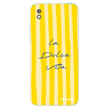Picasee Xiaomi Redmi 9A Hülle - Schwarzes Silikon - Ladolcevita