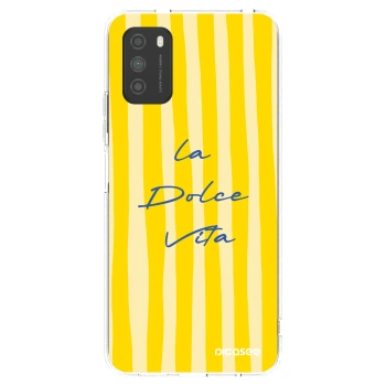 Picasee Xiaomi Poco M3 Hülle - Transparentes Silikon - Ladolcevita