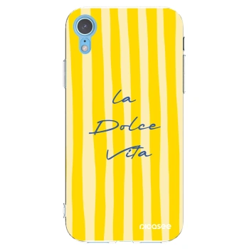 Picasee Apple iPhone XR Hülle - Transparentes Silikon - Ladolcevita