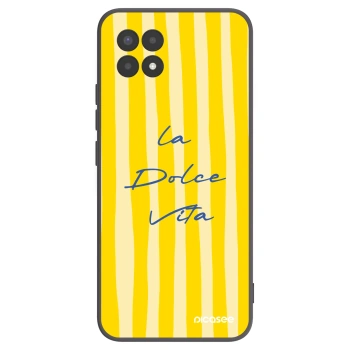 Picasee Realme 8i Hülle - Schwarzes Silikon - Ladolcevita