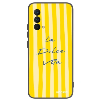 Picasee Realme GT Master Edition 5G Hülle - Schwarzes Silikon - Ladolcevita
