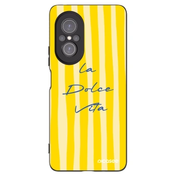 Picasee Huawei Nova 9 SE Hülle - Schwarzes Silikon - Ladolcevita