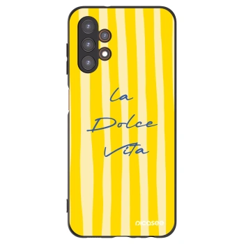Picasee Samsung Galaxy A13 4G A135 Hülle - Schwarzes Silikon - Ladolcevita