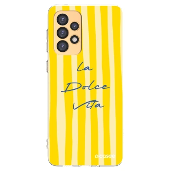 Picasee Samsung Galaxy A33 5G A336 Hülle - Transparentes Silikon - Ladolcevita