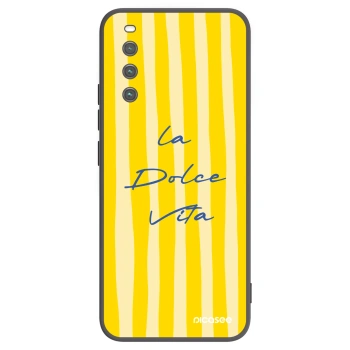 Picasee Sony Xperia 10 IV 5G Hülle - Schwarzes Silikon - Ladolcevita