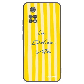 Picasee Xiaomi Poco M4 Pro Hülle - Schwarzes Silikon - Ladolcevita