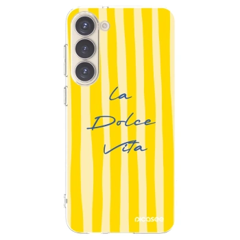 Picasee Samsung Galaxy S23+ 5G Hülle - Transparentes Silikon - Ladolcevita