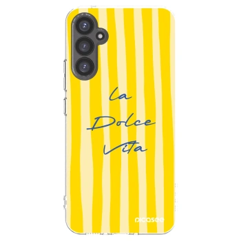 Picasee Samsung Galaxy A34 5G A346B Hülle - Transparentes Silikon - Ladolcevita