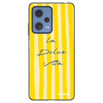 Picasee Xiaomi Redmi Note 12 Pro 5G Hülle - Schwarzes Silikon - Ladolcevita