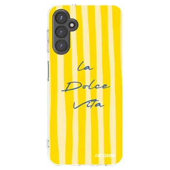 Picasee Samsung Galaxy A14 4G A145R Hülle - Transparentes Silikon - Ladolcevita