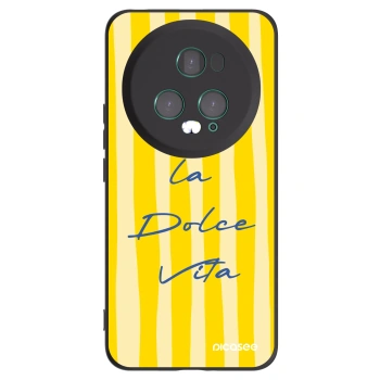 Picasee Honor Magic5 Pro Hülle - Schwarzes Silikon - Ladolcevita
